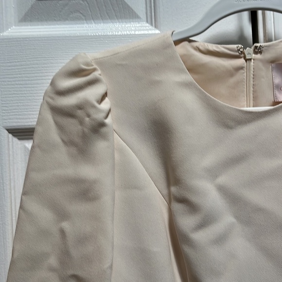 Gal Meets Glam Celeste Dress Ivory Size 0 - Picture 3 of 6